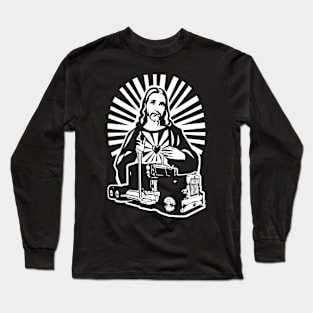 Keep on Truckin' Jesus Long Sleeve T-Shirt